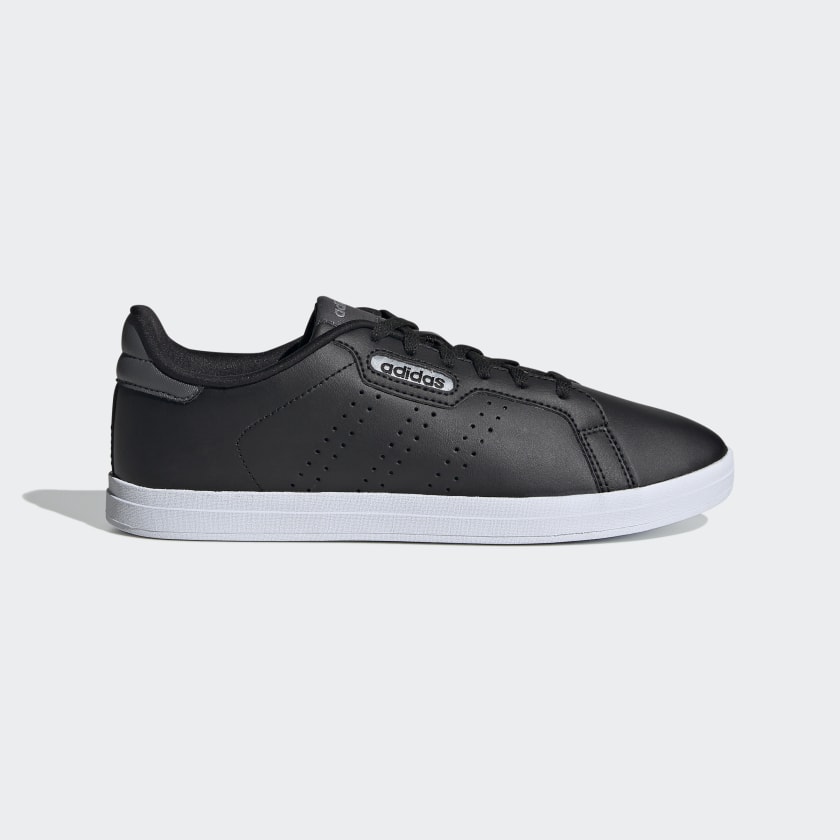 Кеды женские Adidas Courtpoint Base черные 4.5 UK - купить в Москве -  sbermegamarket.ru