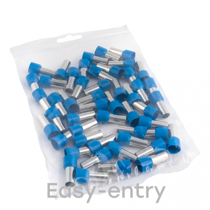 Наконечник штыревой втулочный изолированный НШвИ 50,0-20 (50шт.) EKF ...