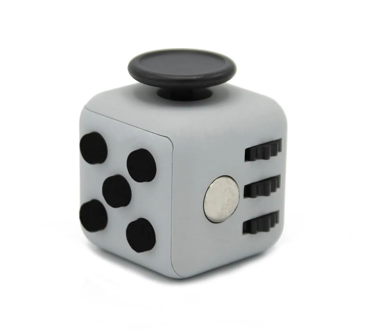 Фиджет Кубик антистресс Fidget Cube серый – купить в Москве, цены в  интернет-магазинах на Мегамаркет