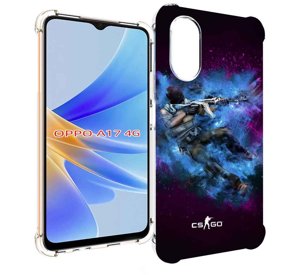 Чехол MyPads CS-go-террорист для OPPO A17 - купить в Чехол.ру, цена на  Мегамаркет