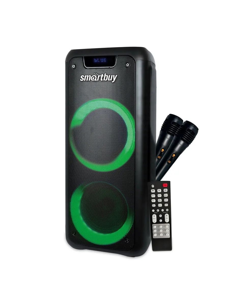 Портативная колонка SmartBuy SBS-550 MEGA BOOM Black (SBS-550), купить в  Москве, цены в интернет-магазинах на Мегамаркет