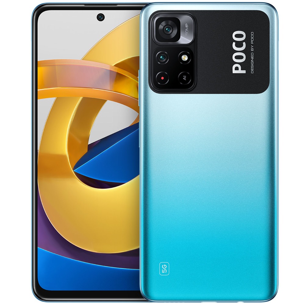 Смартфон POCO M4 Pro 5G 4/64Gb Cool Blue (36498), купить в Москве, цены в  интернет-магазинах на Мегамаркет