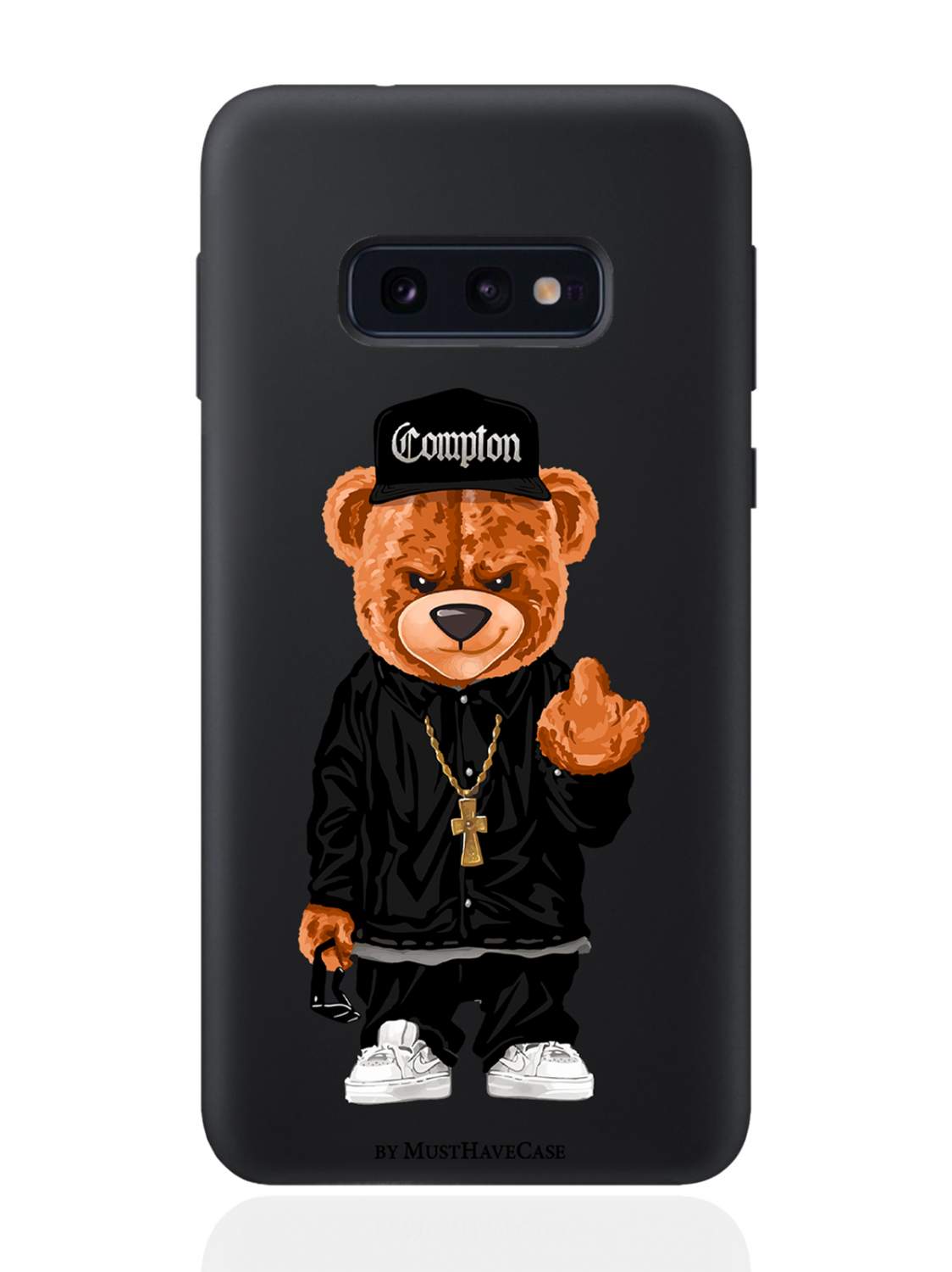 Чехол MustHaveCase для Samsung Galaxy S10E Мишка Compton, купить в Москве,  цены в интернет-магазинах на Мегамаркет