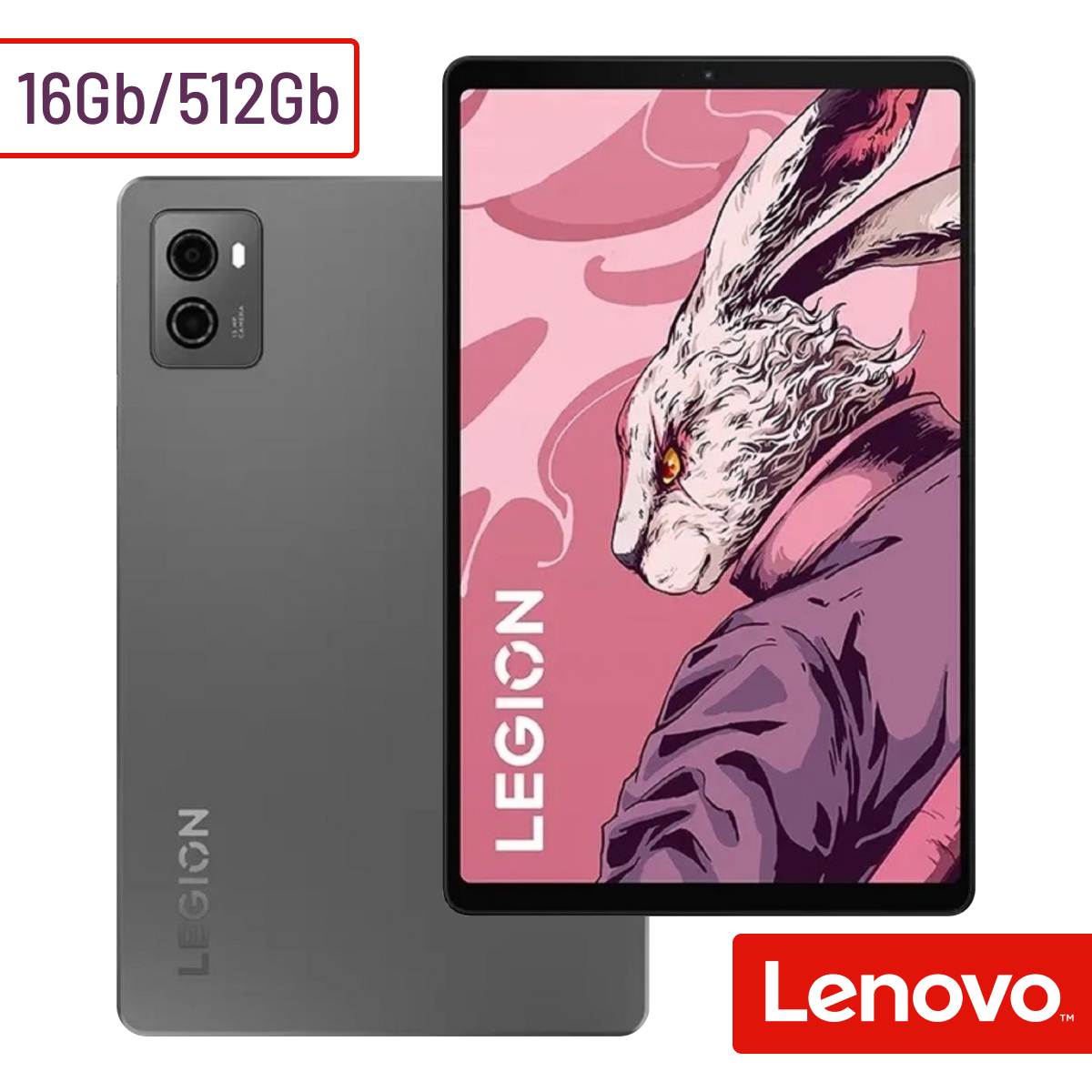 Планшет Lenovo Legion Y700 (TB320FC) 16GB/512GB Storm Grey, купить в  Москве, цены в интернет-магазинах на Мегамаркет