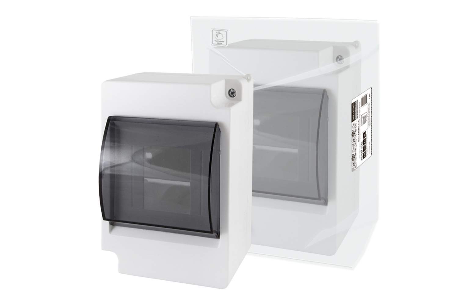 Бокс серия "Народная" КМПн-2/4 для наруж. уст. с п/прозрачной крышкой ...