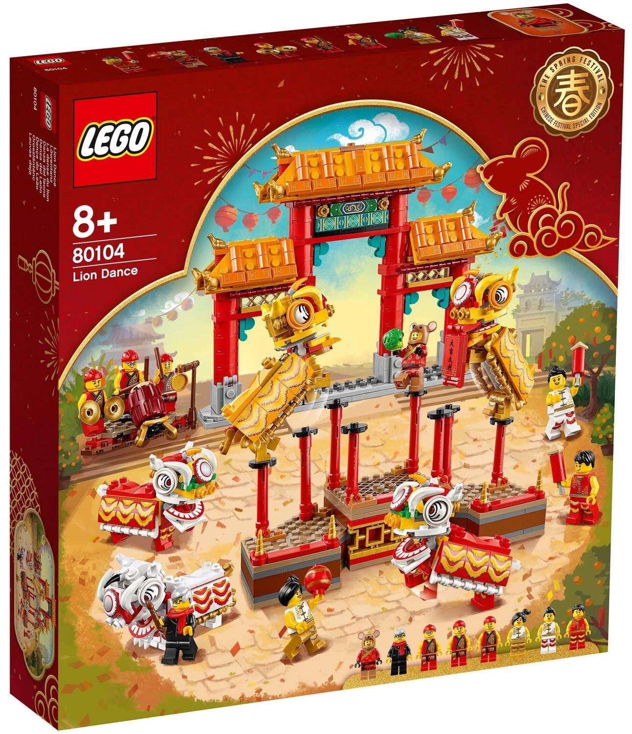 Купить lEGO Конструктор LEGO Seasonal 80104 Танец льва, цены на Мегамаркет  | Артикул: 600003892434