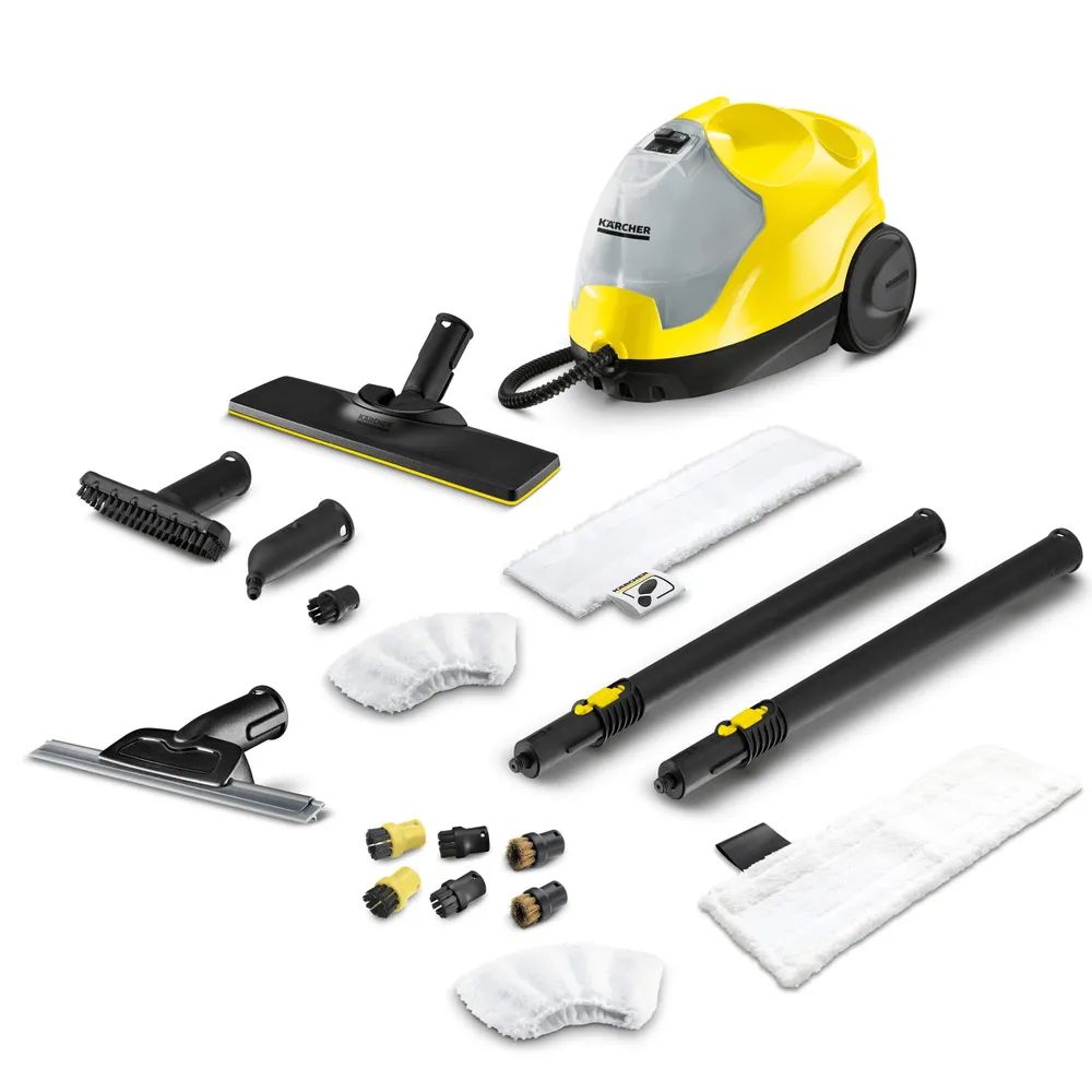 Пароочиститель Karcher SC 4 EasyFix желтый – купить в Москве, цены в  интернет-магазинах на Мегамаркет