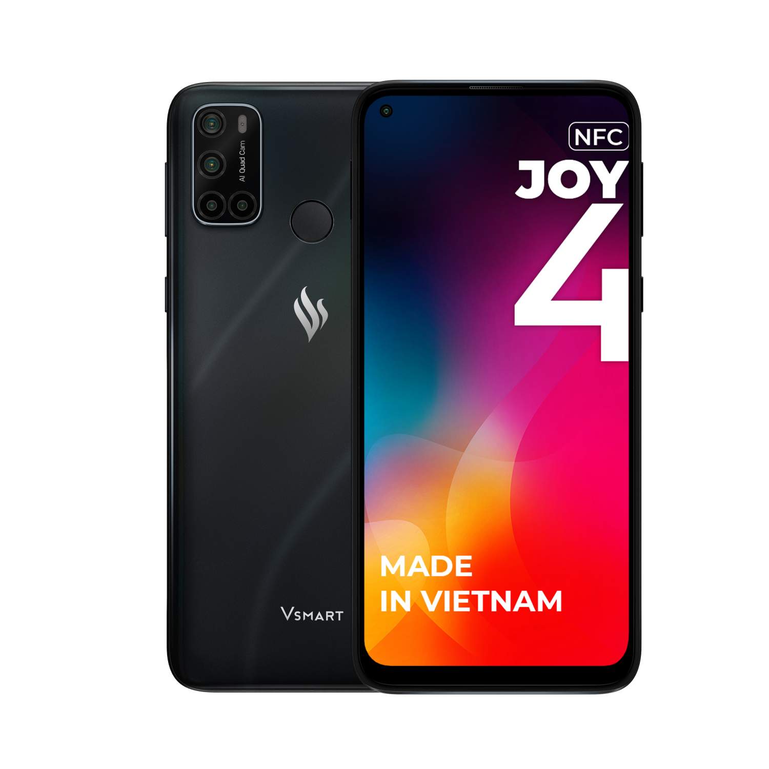 Смартфон Vsmart Joy 4 4/64GB Onyx Black (FV441AEBLERUS), купить в Москве,  цены в интернет-магазинах на Мегамаркет