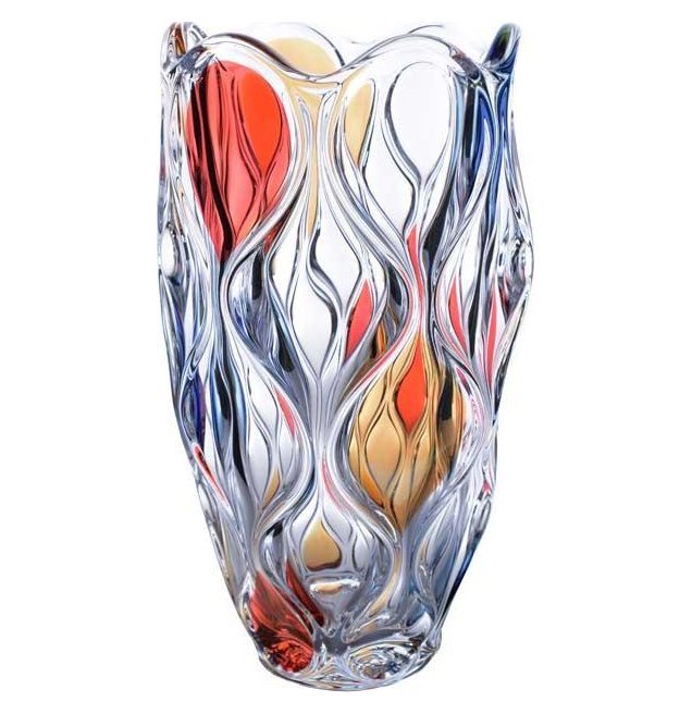 Хрустальная ваза для цветов купить в Москве по доступной цене