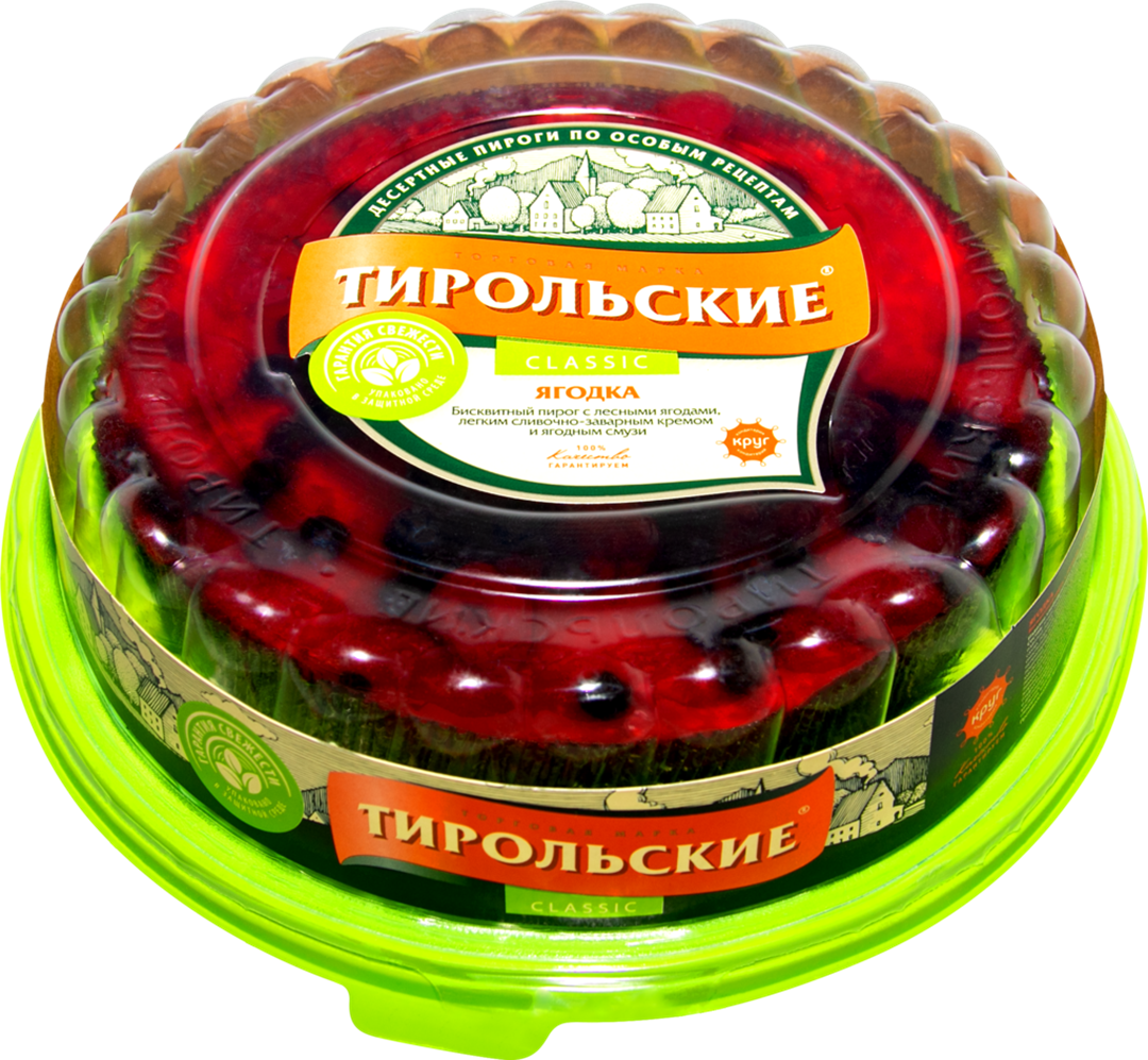 Купить пирог Тирольские пироги Ягодная поляна 500 г, цены на Мегамаркет |  Артикул: 100028793708