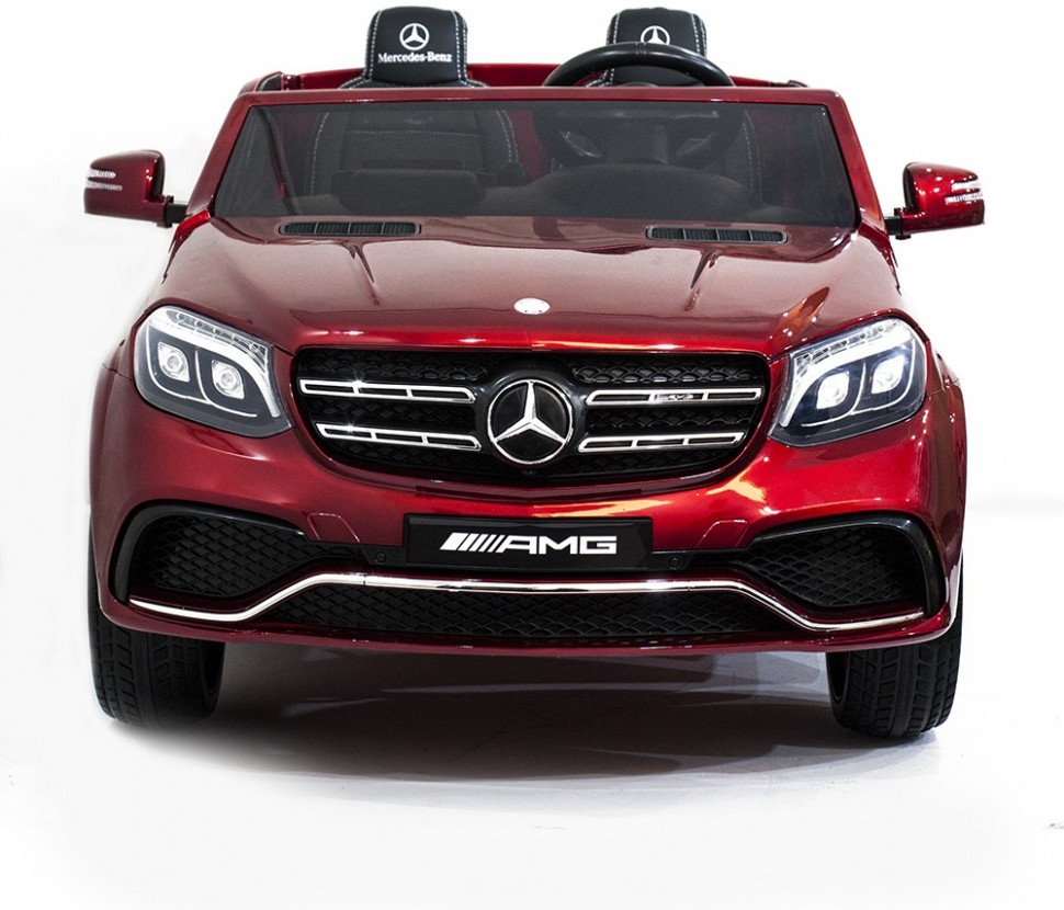 Детский электромобиль Harleybella Mercedes Benz GLS63 LUXURY 4WD 12V MP4  Red HL228-LUX-MP4 – купить в Москве, цены в интернет-магазинах на Мегамаркет