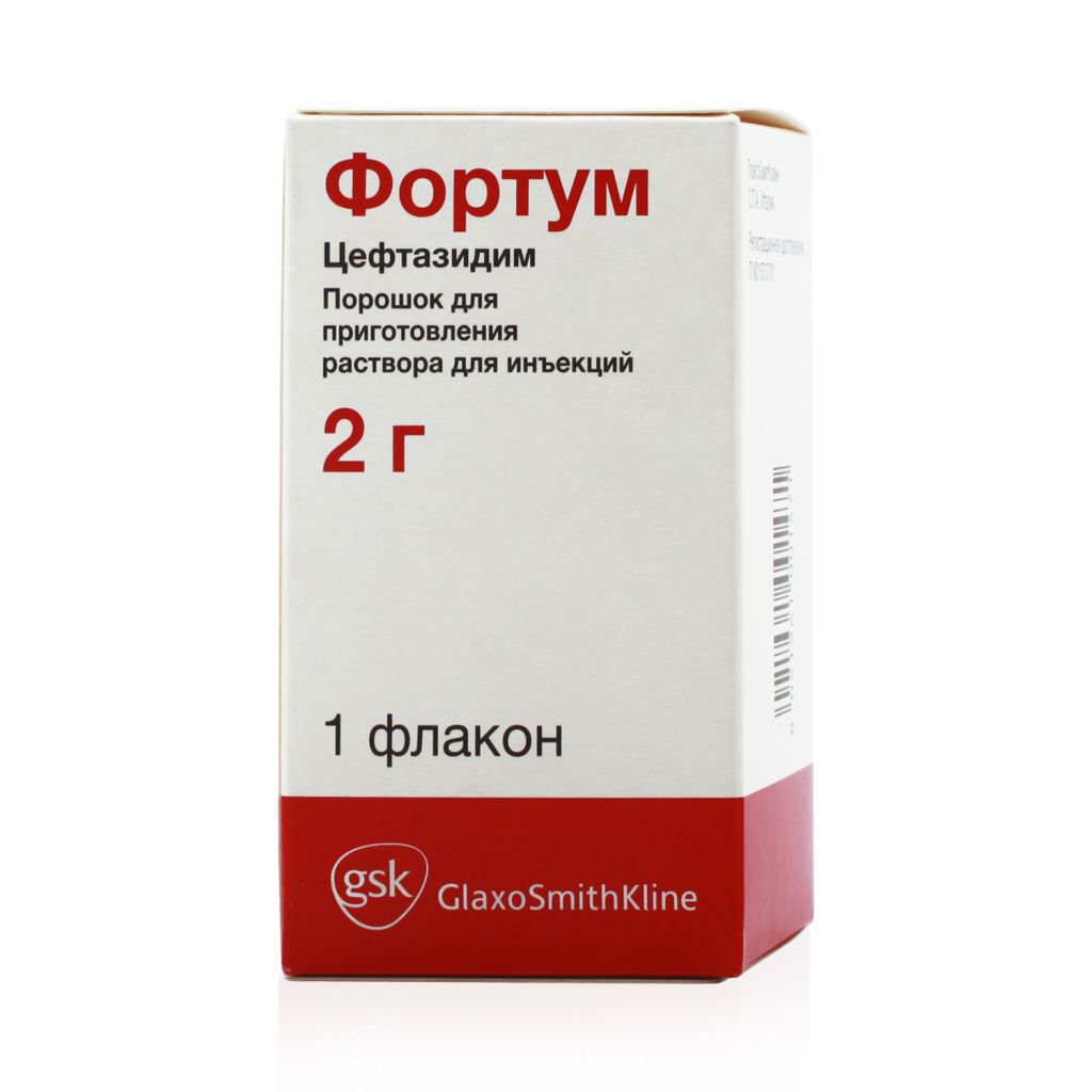 Фортум порошок 2 г GlaxoSmithKline – купить в Москве, цены в  интернет-магазинах на Мегамаркет