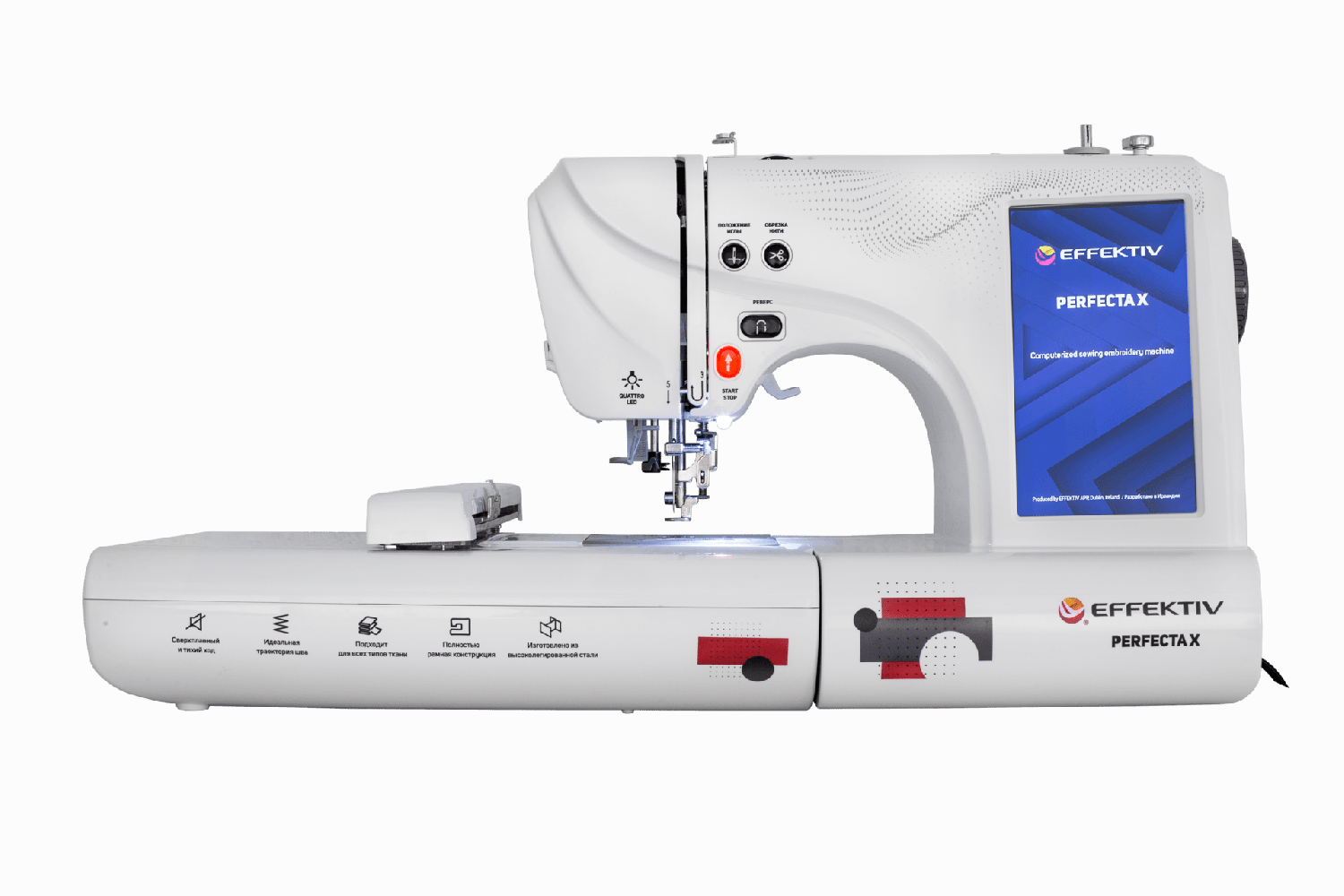 Швейно-вышивальная машина EFFEKTIV PERFECTA X – купить в Москве, цены в  интернет-магазинах на Мегамаркет