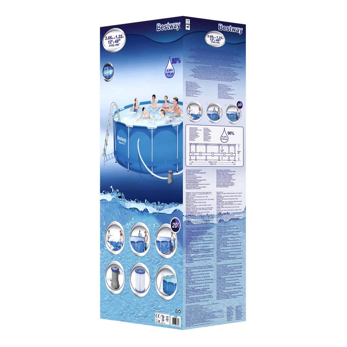 Bestway steel pro 366х122см 10250л коричневый. Bestway steel pro 366х122см 10250л коричневый. Бассейн каркасный bestway steel pro max 366х122см. Bestway 366x122. Бассейн 305х100 bestway фильтр насос.