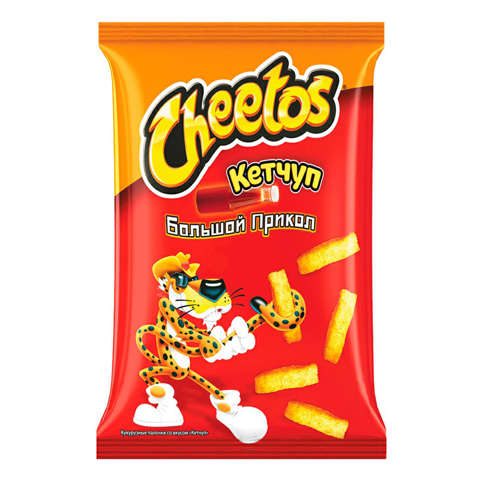 Купить чипсы кукурузные Cheetos Кетчуп 85 г, цены на Мегамаркет ...