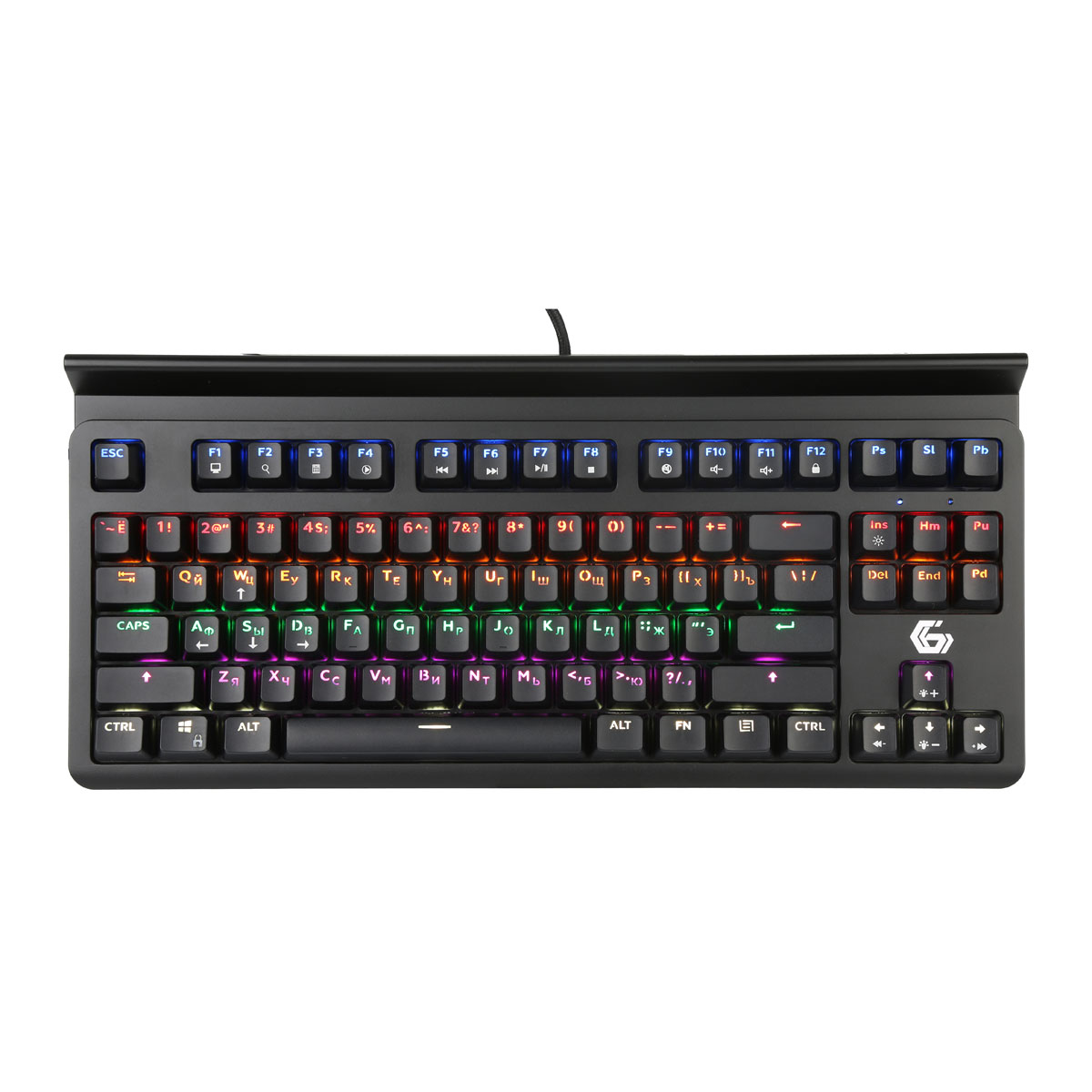 Игровая клавиатура Gembird KB-G520L Black - отзывы покупателей на  маркетплейсе Мегамаркет | Артикул: 100028377935