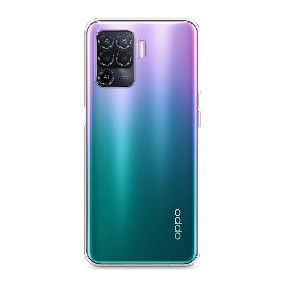 Чехол для Oppo Reno 5 Lite прозрачный, купить в Москве, цены в  интернет-магазинах на Мегамаркет