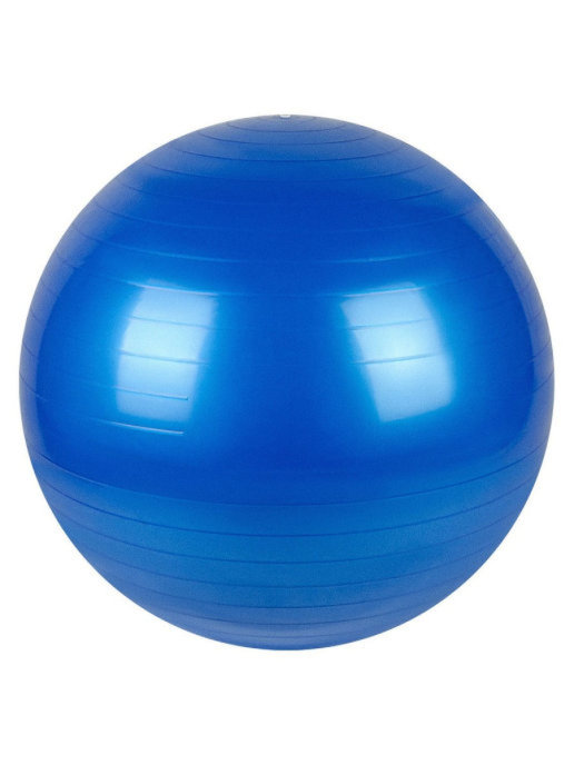 Гимнастический мяч (фитбол) Solmax для фитнеса и тренировок 65 см синий -  купить в Москве, цены на Мегамаркет