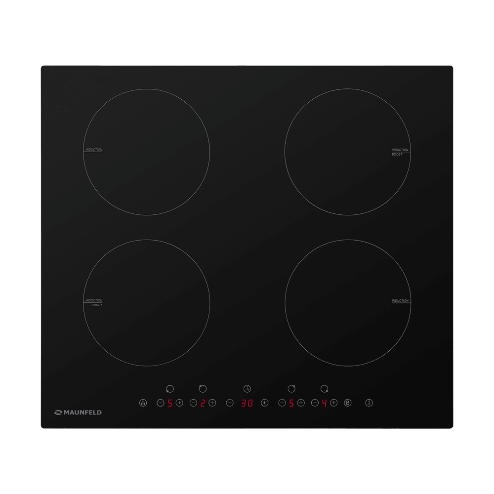 Встраиваемая варочная панель индукционная MAUNFELD EVI.594-BK черный -  отзывы покупателей на маркетплейсе Мегамаркет | Артикул: 100022811193