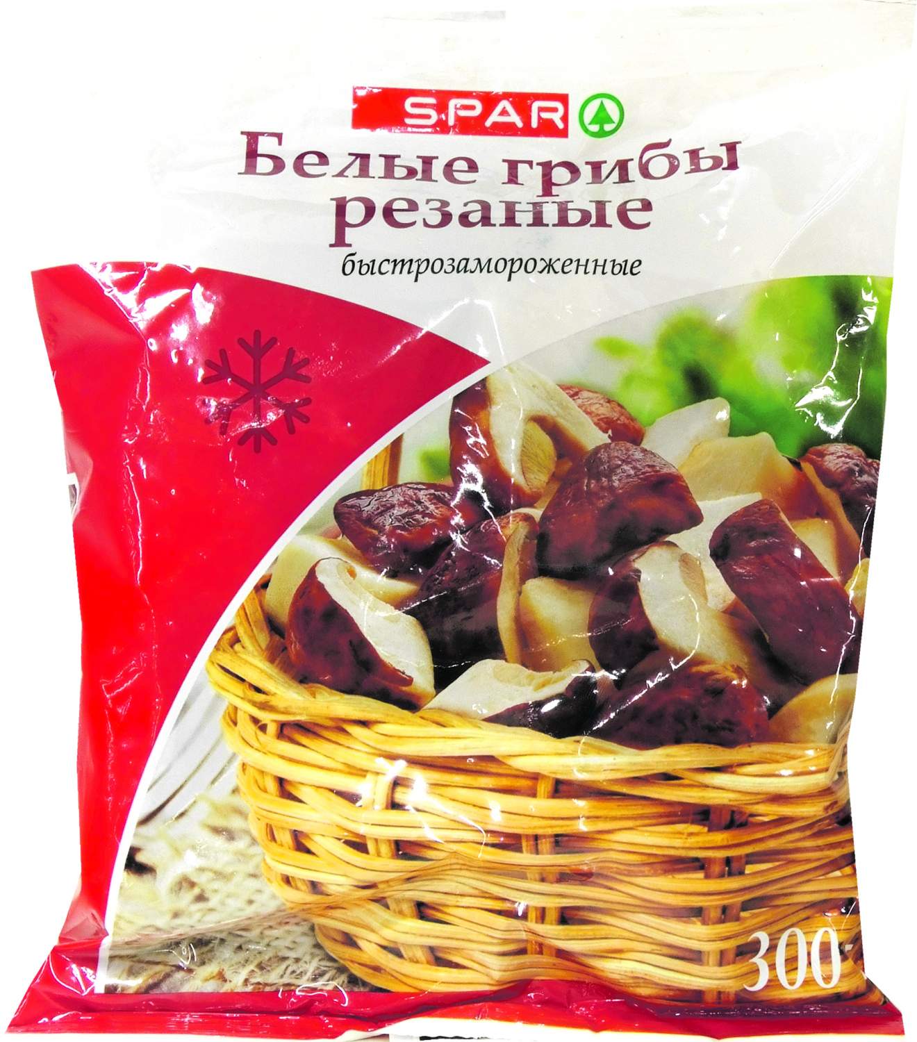 Купить грибы белые замороженные Spar резаные 300 г, цены на Мегамаркет |  Артикул: 100032487559