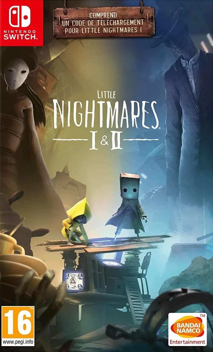 Игра Little Nightmares I+II (Nintendo Switch, русские субтитры), купить в  Москве, цены в интернет-магазинах на Мегамаркет