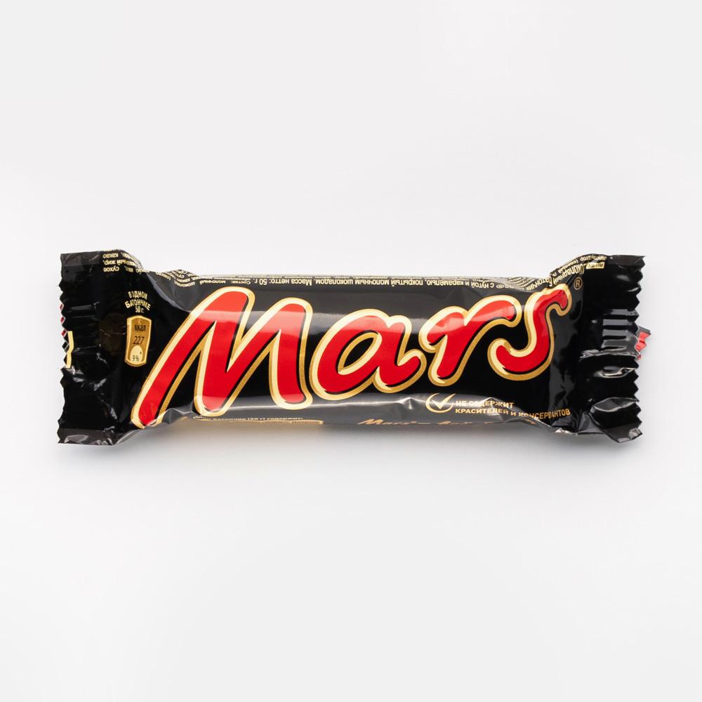 Купить батончик Mars шоколадный, 50 г, цены на Мегамаркет | Артикул:  100059721443