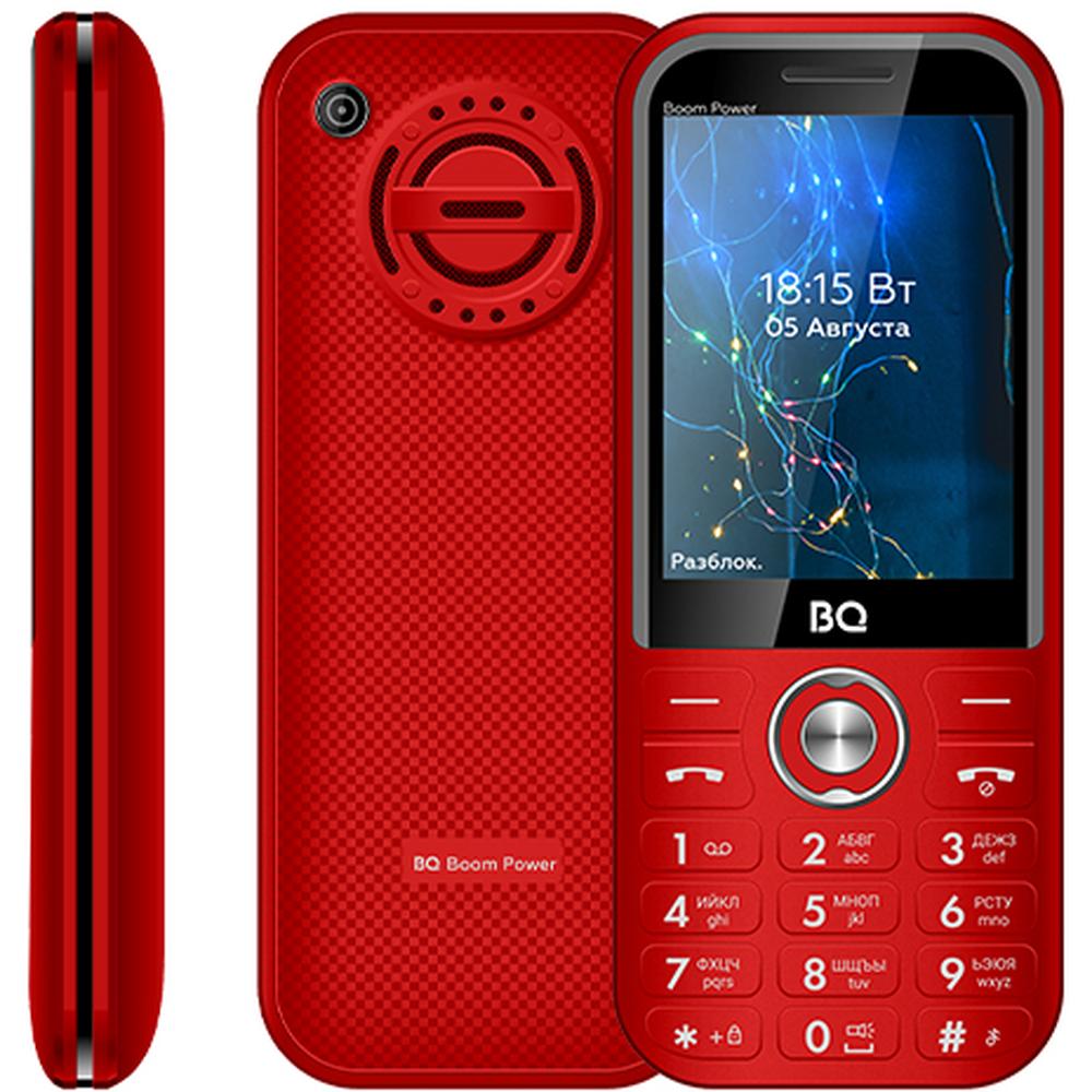 Мобильный телефон BQ Mobile BQ-2826 Boom Power Red, купить в Москве, цены в  интернет-магазинах на Мегамаркет