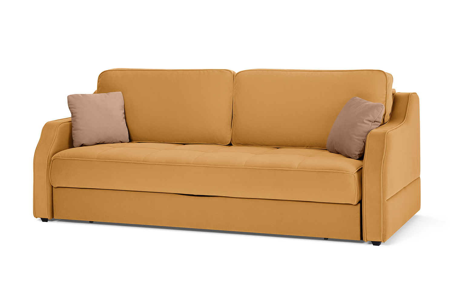 Диван-кровать dreamart Рольф, горчичный - купить в Москве, цены на ...