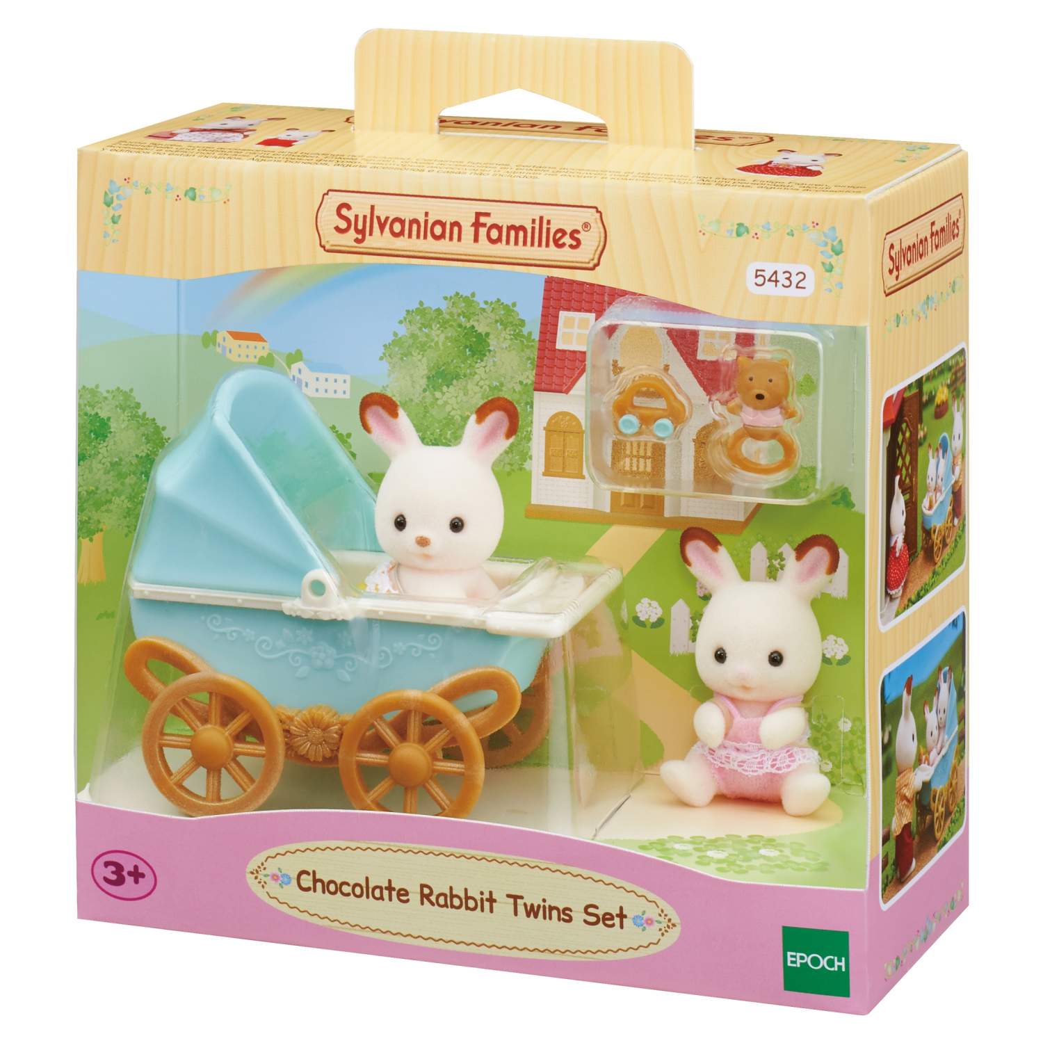 Отзывы о игровой набор Sylvanian Families Шоколадные Кролики-двойняшки 5432  - отзывы покупателей на Мегамаркет | игровые наборы и фигурки 5432 -  600003681181