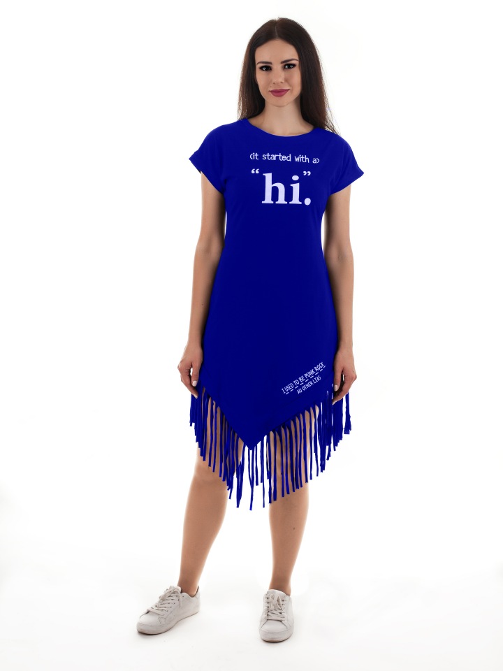Платье женское S-Family 151-HI синее 52-54 RU - отзывы на маркетплейсе  Мегамаркет