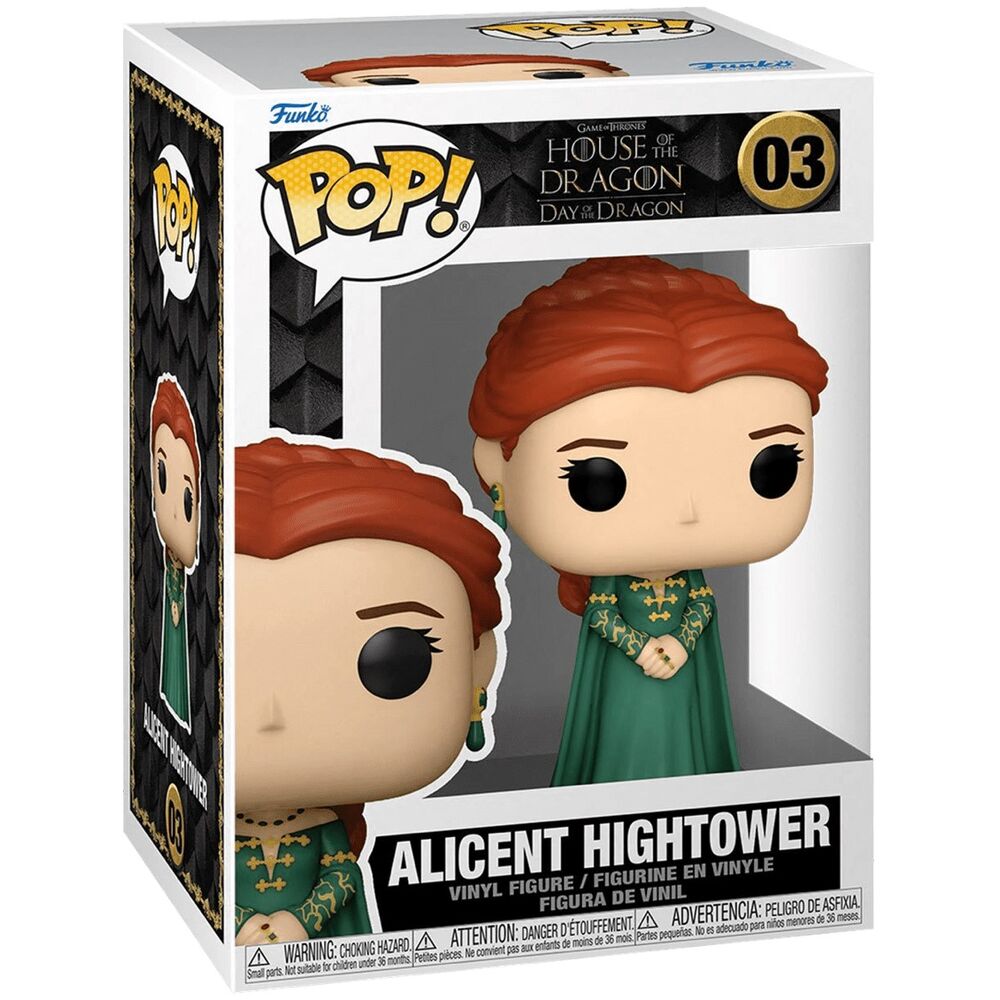 Купить фигурка Funko POP! TV: House of the Dragon: Алисент Хайтауэр из  сериала Дом Дракона, цены на Мегамаркет