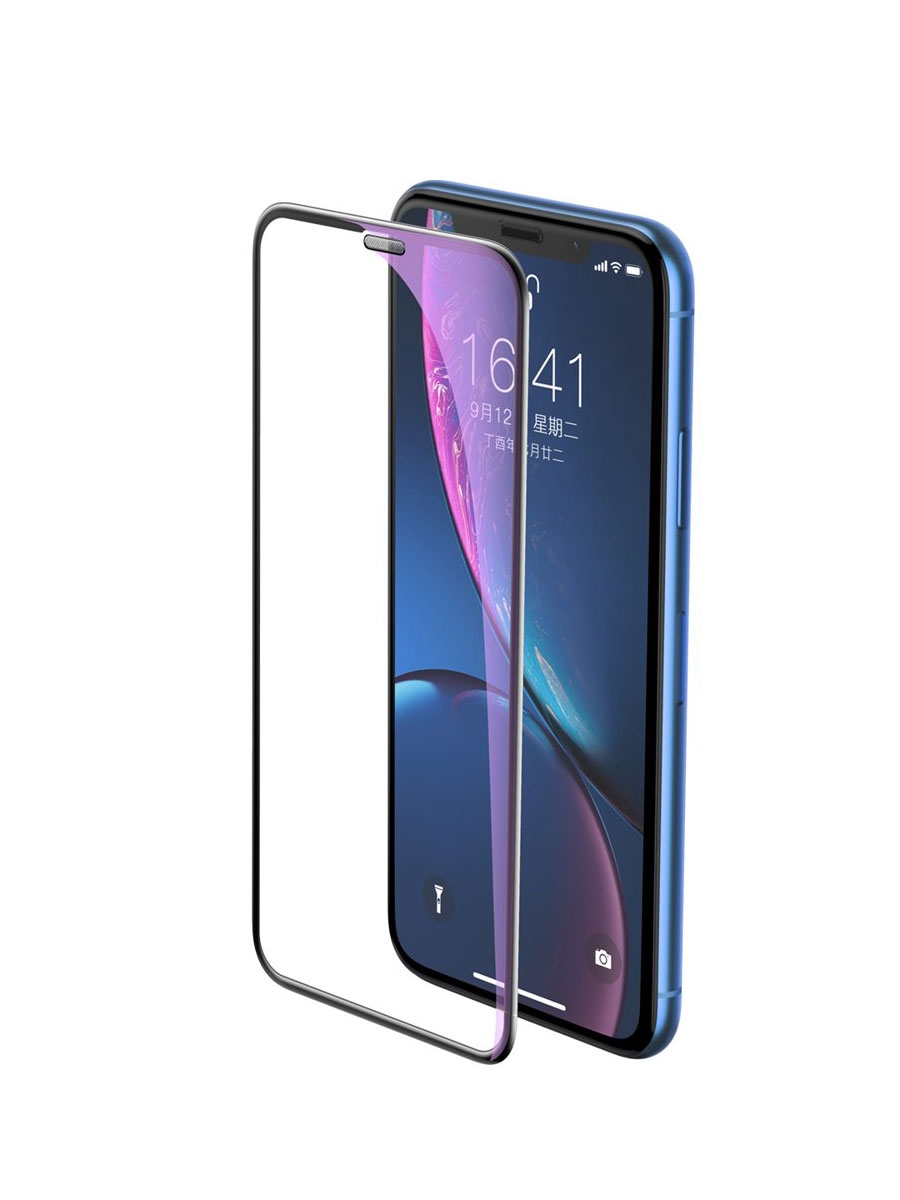 Защитное стекло Rock 3D New Curved Dust-proof Screen Protector для iPhone  11 Pro/X/Xs - отзывы покупателей на маркетплейсе Мегамаркет | Артикул:  600001221611