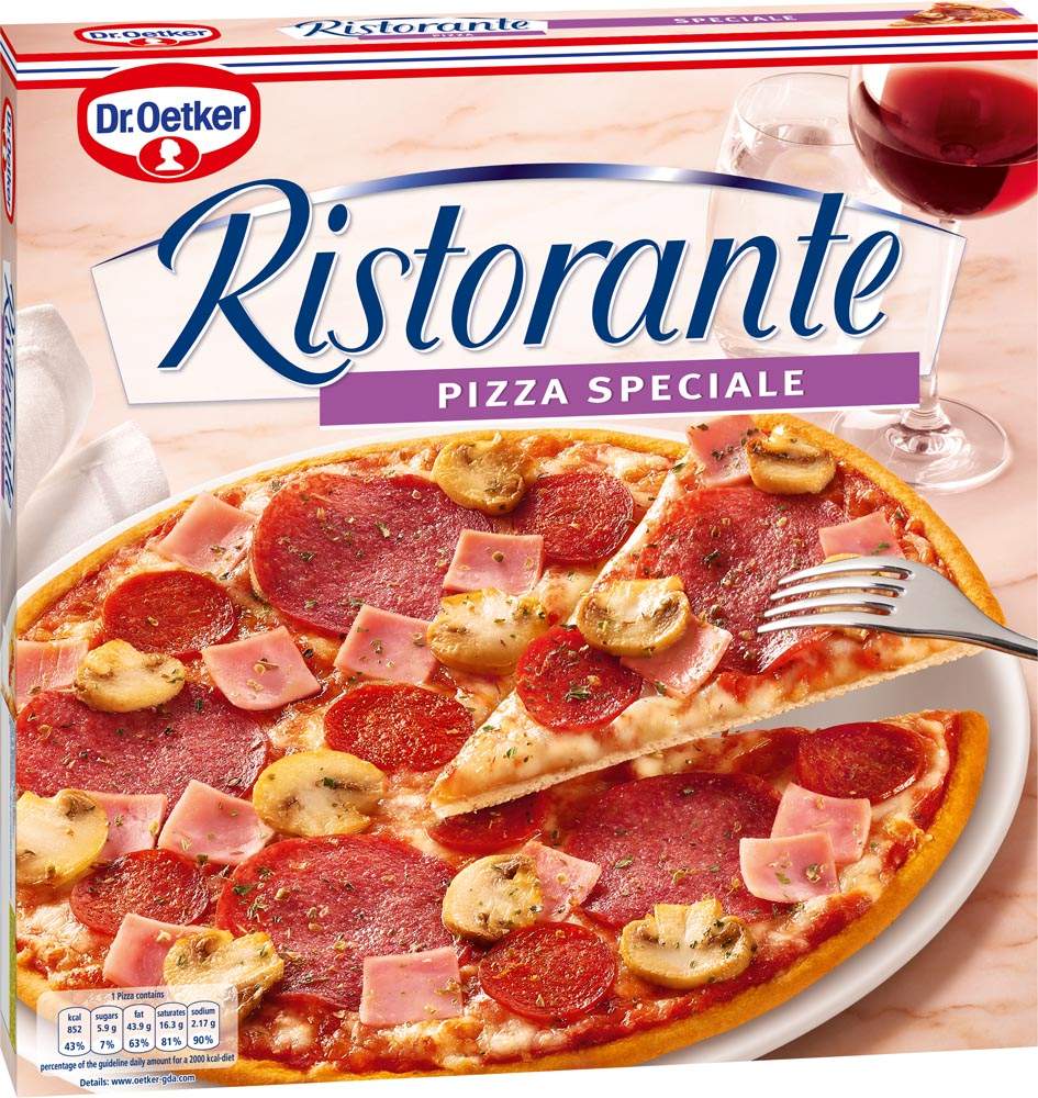 Купить пицца Dr.Oetker Ristorante Pizza Speciale замороженная, 330 г, цены  на Мегамаркет | Артикул: 100027306655