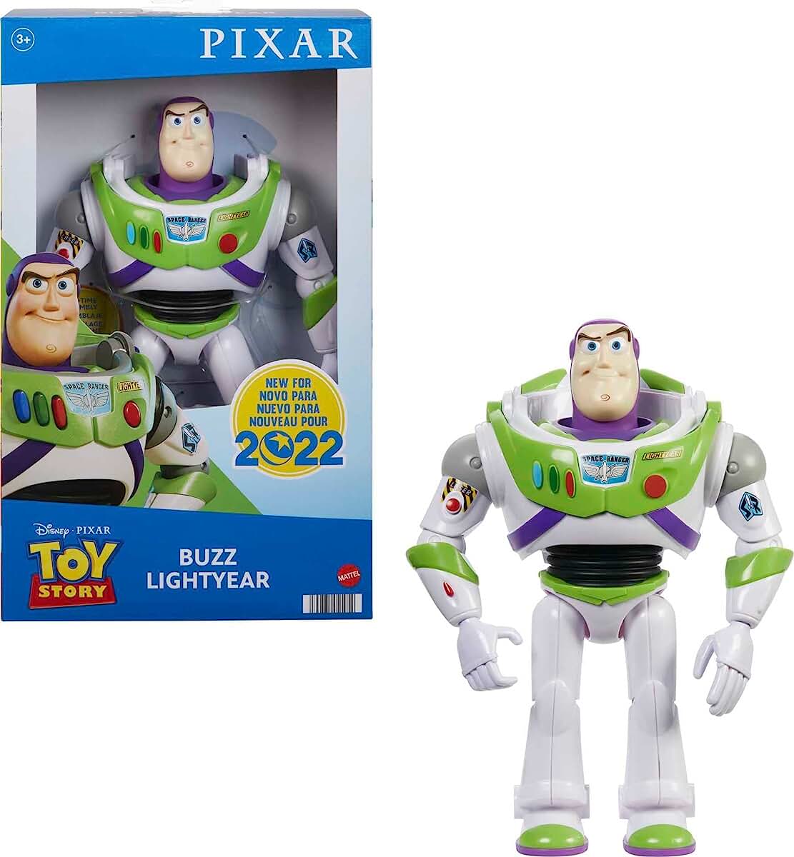 Коллекционная фигурка Mattel Games Pixar Buzz Lightyear История игрушек Базз  Лайтер – купить в Москве, цены в интернет-магазинах на Мегамаркет