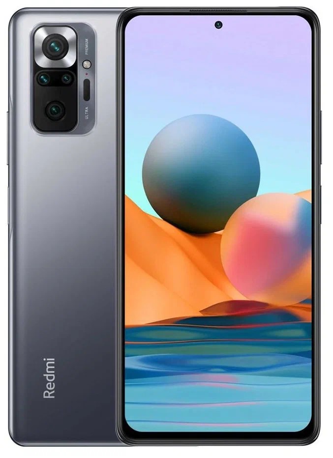スマートフォン本体 Xiaomi Redmi Note 10 Pro-Onyx Gray Смартфон Xiaomi Redmi Note 10 Pro 6/64GB Onyx Gray (M2101K6G) EU