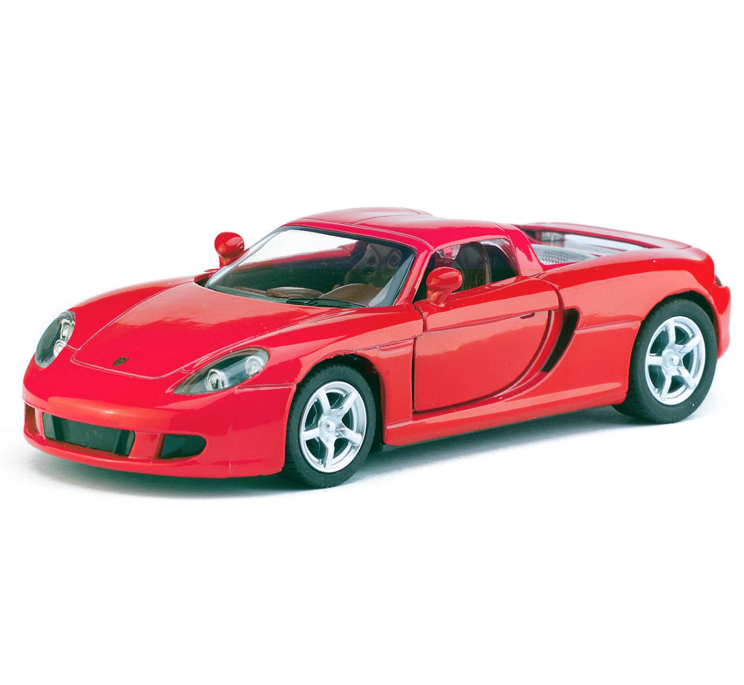 Купить модель машины Kinsmart Porsche Carrera GT, инерционная, 1/36  KT5081W, цены на Мегамаркет