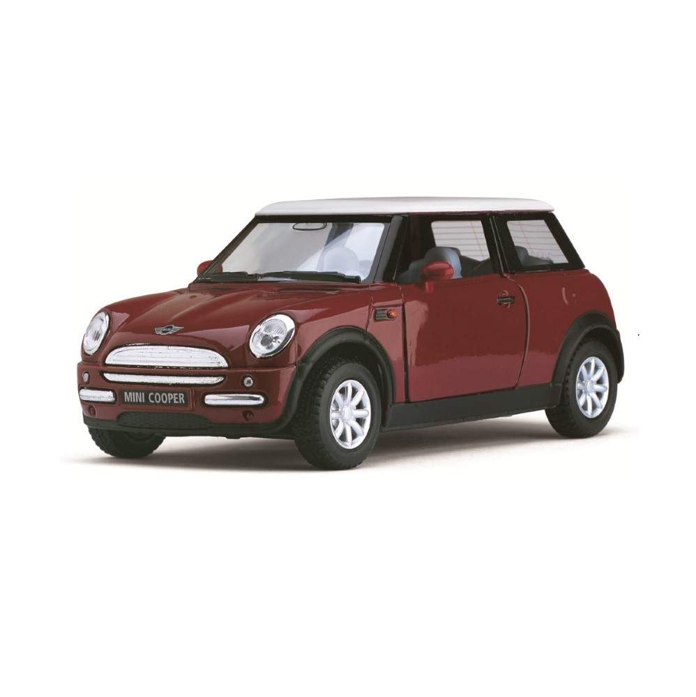 Купить модель машины Kinsmart Mini Cooper, инерционная, 1/28 KT5042W, цены  на Мегамаркет