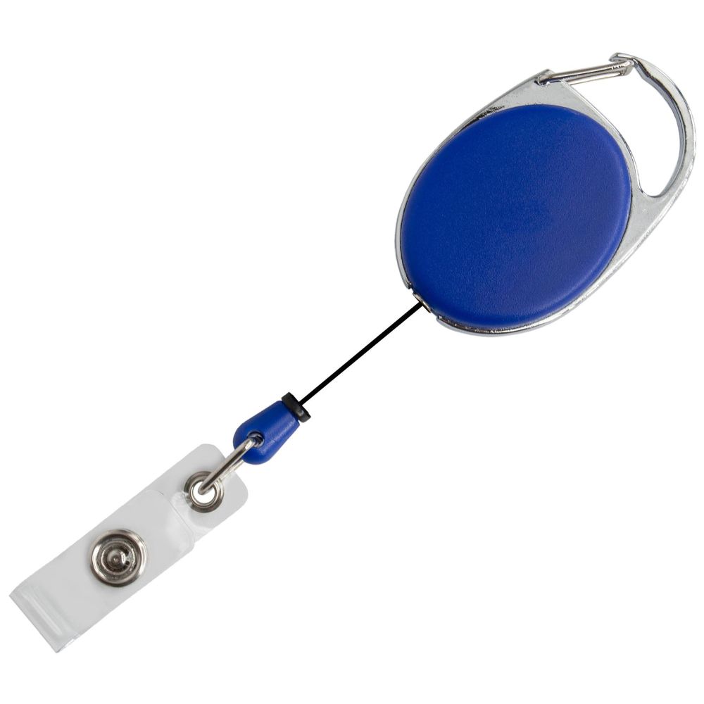 Купить держатель рулетка для бейджа, синий 70 см, цены на Мегамаркет ...