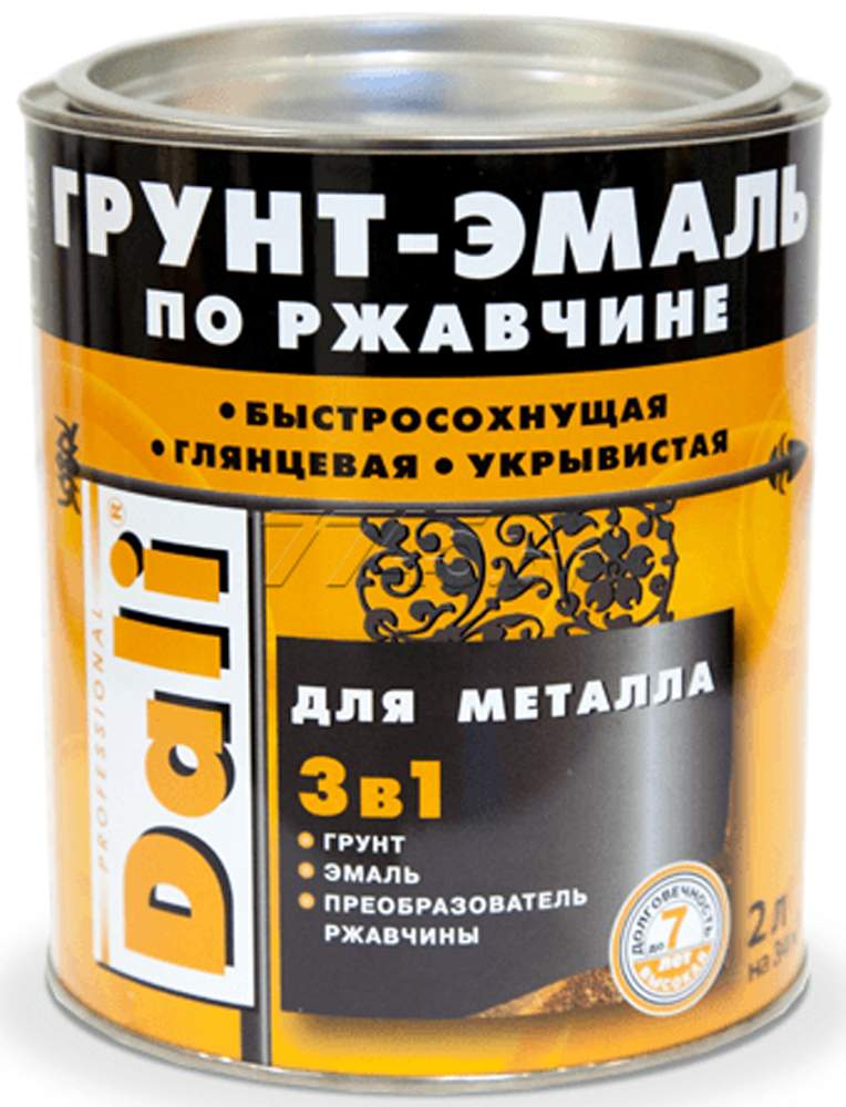Эмали для внутренних и наружных работ DALI - купить эмали для ...