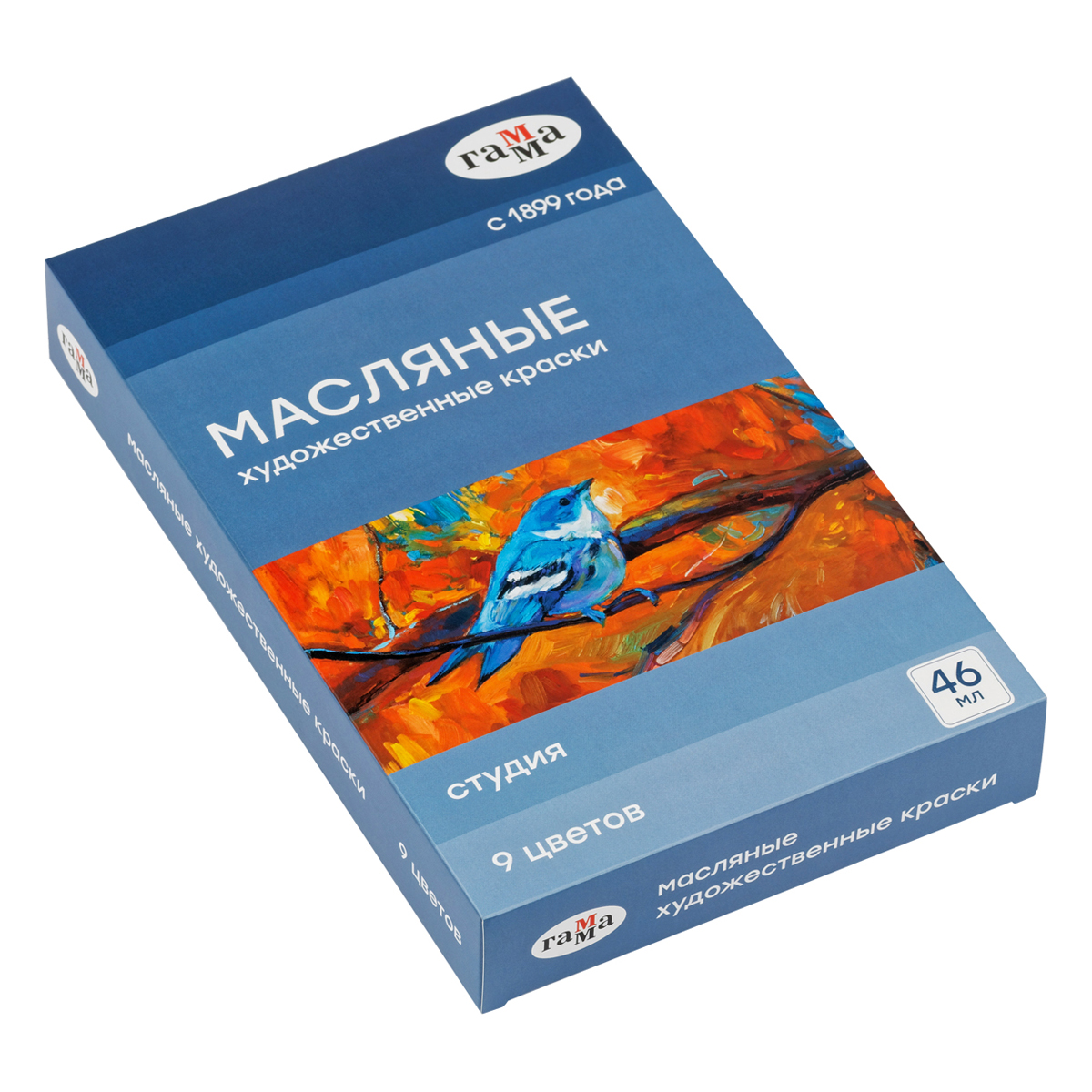 Краски масляные Гамма Студия, 9 цветов, туба 46мл, картонная упаковка -  отзывы покупателей на маркетплейсе Мегамаркет | Артикул: 100002137296