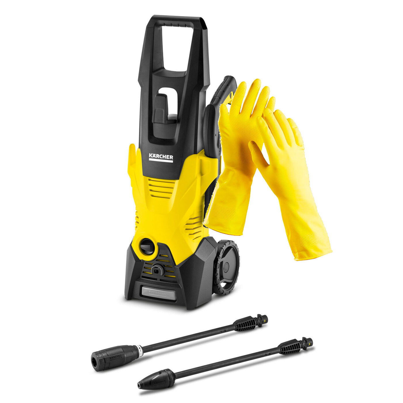 Мойка высокого давления Karcher K 3 + латексные хозяйственные перчатки -  купить в Москве, цены на Мегамаркет | 600003841877