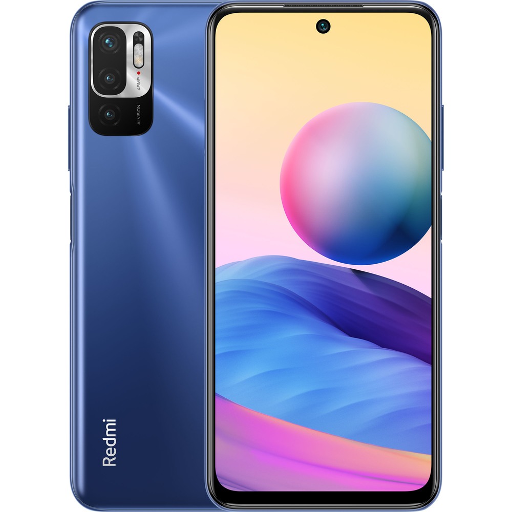 Смартфон Xiaomi Redmi Note 10T 4/128GB Nighttime Blue (33312) (Российская  версия) - отзывы покупателей на маркетплейсе Мегамаркет | Артикул:  100028662045