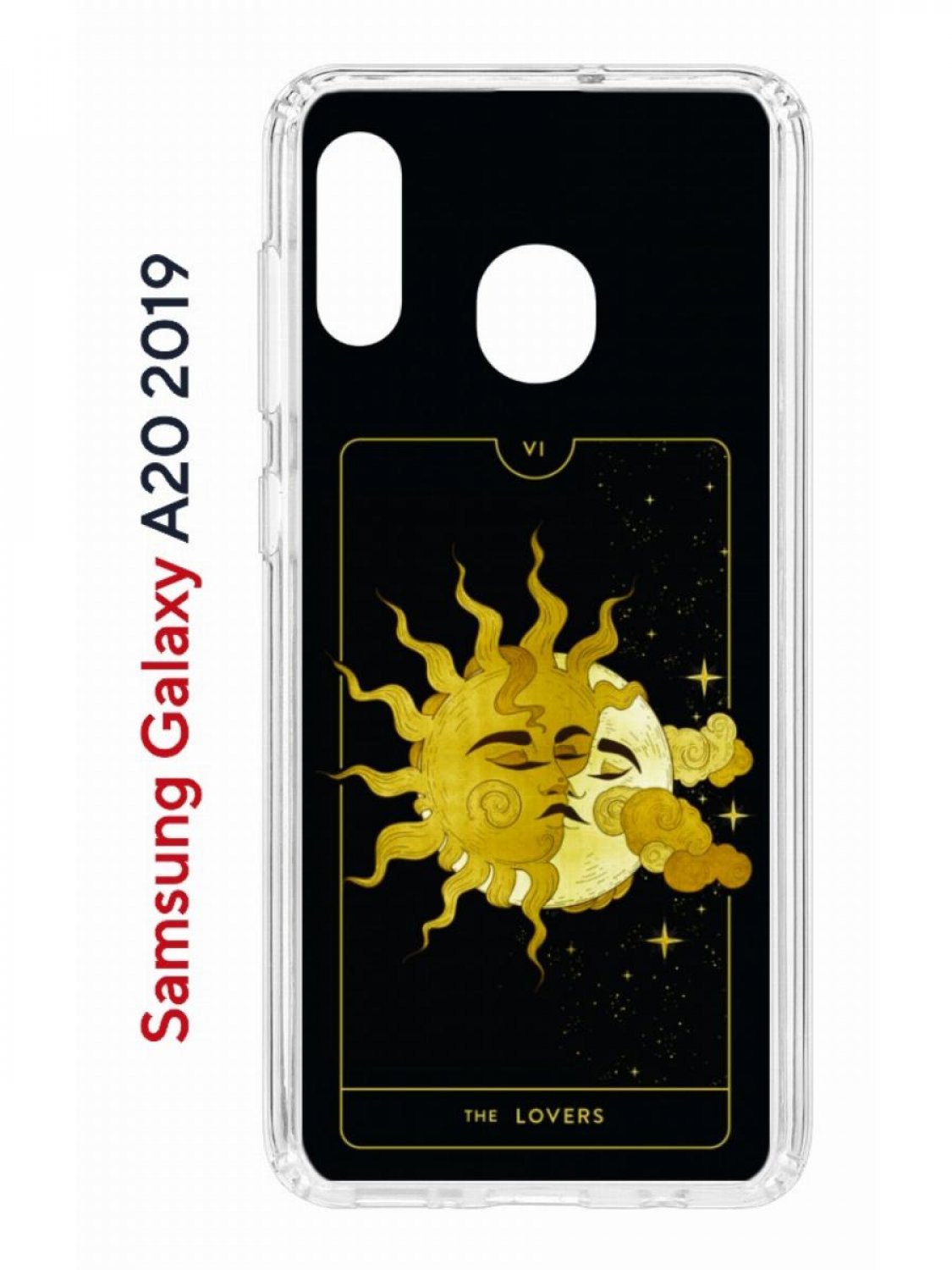 Чехол на Samsung A20/A30 2019 с принтом Kruche Print Tarot Lovers,  противоударный бампер, купить в Москве, цены в интернет-магазинах на  Мегамаркет