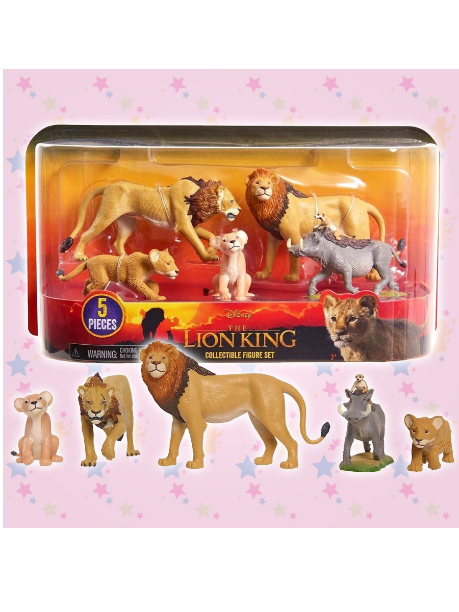 Набор фигурок Disney Lion King, Король Лев, Нала, Шрам, Симба, Пумба, Тимон  – купить в Москве, цены в интернет-магазинах на Мегамаркет