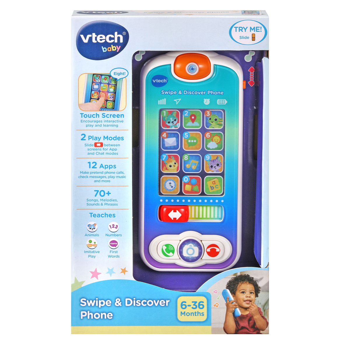 Купить телефон VTech «Листай и изучай», цены на Мегамаркет