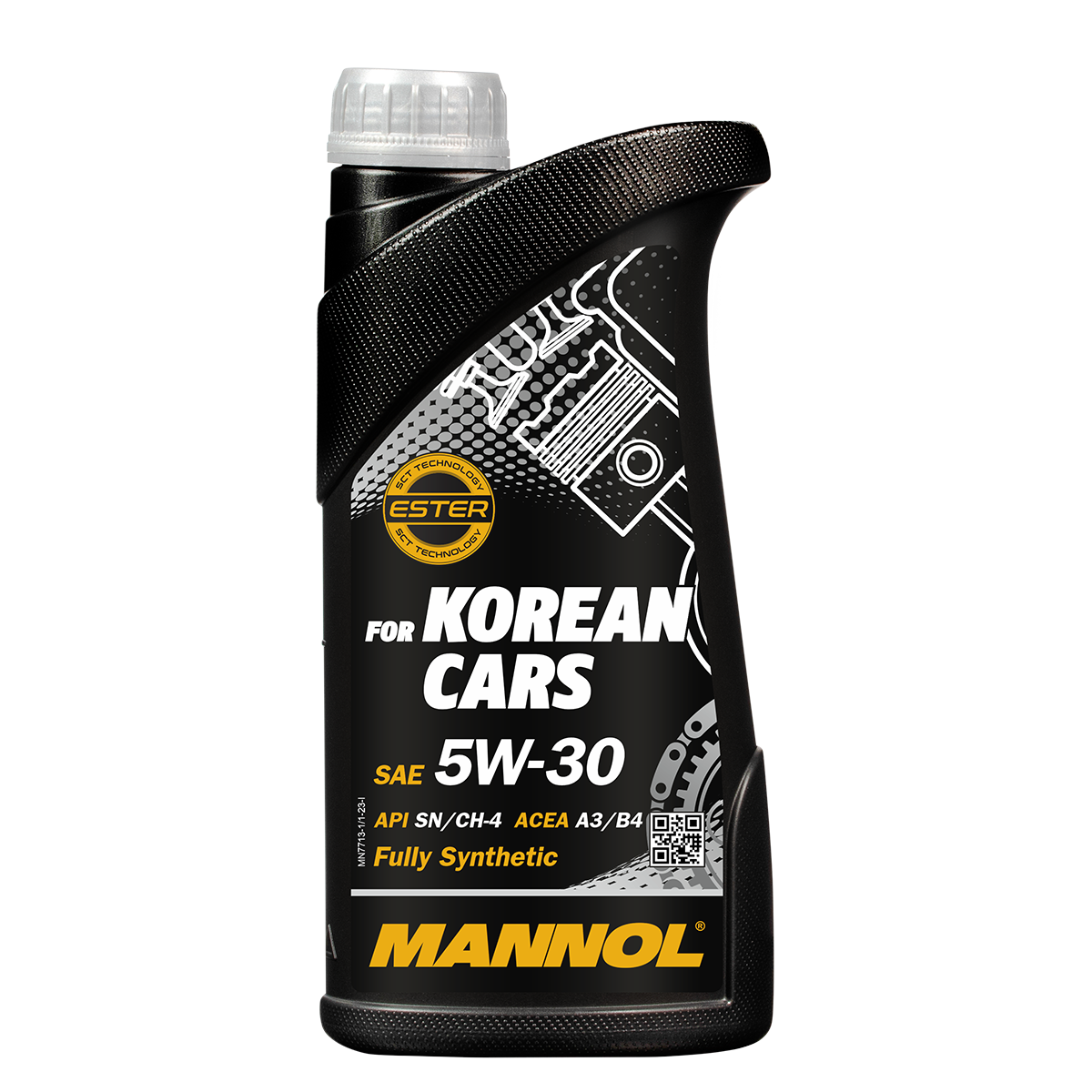 Моторное масло Mannol Korean Cars 7713 Hyundai/KIA 5W30 1л - отзывы  покупателей на Мегамаркет