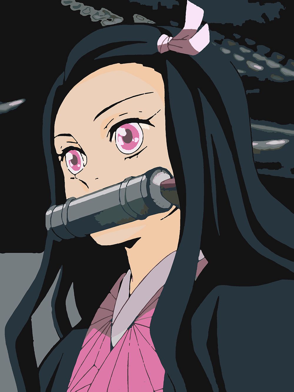 Купить картина по номерам Красиво Красим Клинок рассекающий демонов -  Незуко чан, 60 х 80 см, цены на Мегамаркет | Артикул: 600004366159