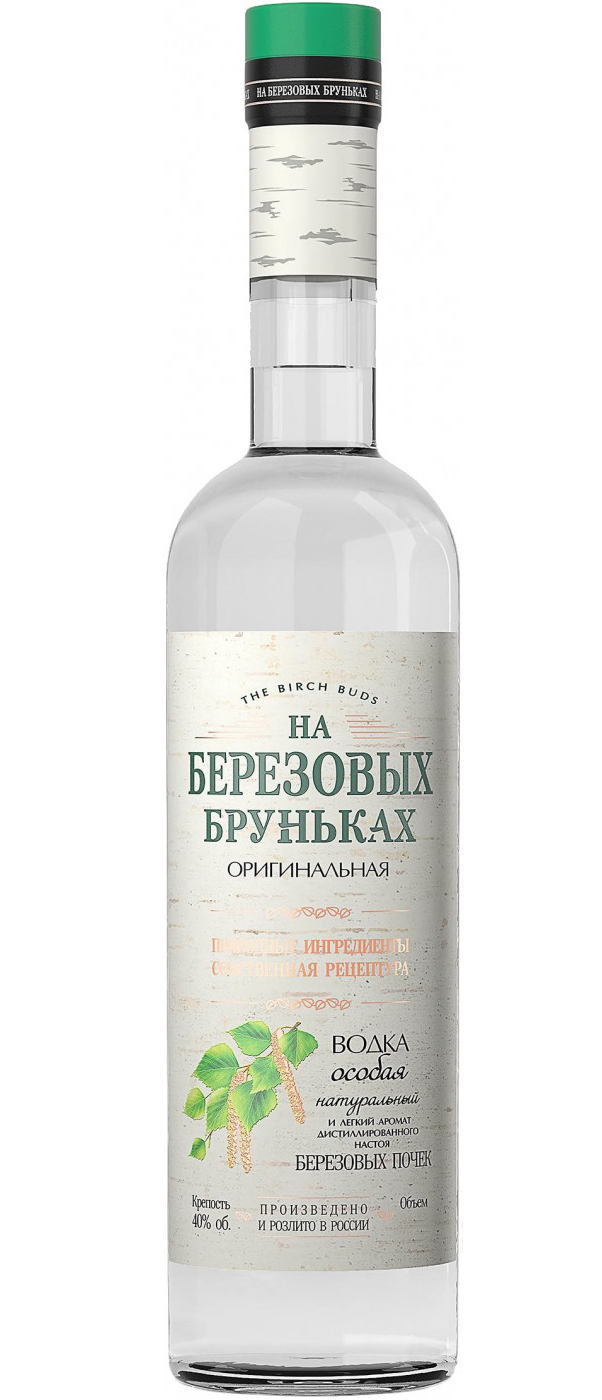 Водка Березовые бруньки оригинальная 40% 0,7л/Россия/ – купить в Москве,  цены в интернет-магазинах на Мегамаркет