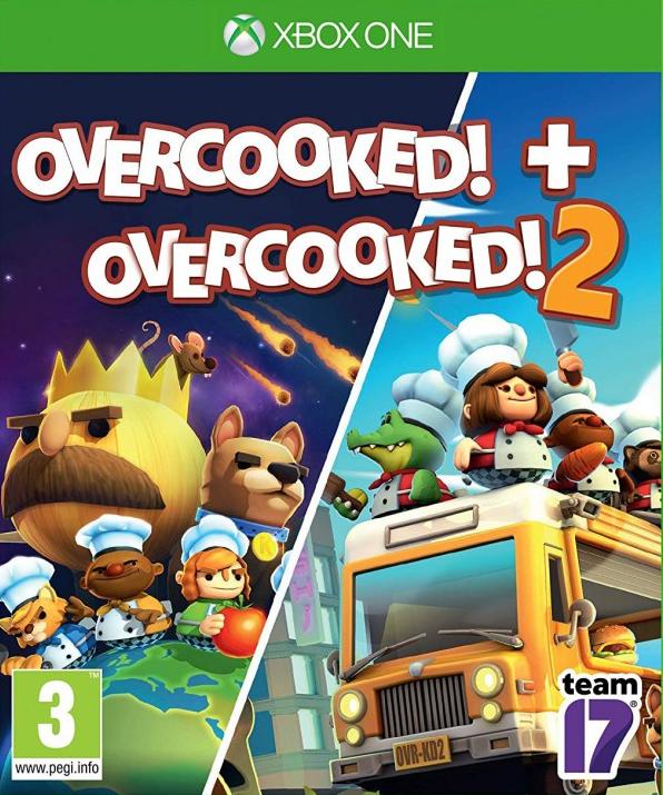 新品OVERCOOKED! + OVERCOOKED! 2 Игра Overcooked! + Overcooked! 2 (Адская кухня 1+2) (Xbox One