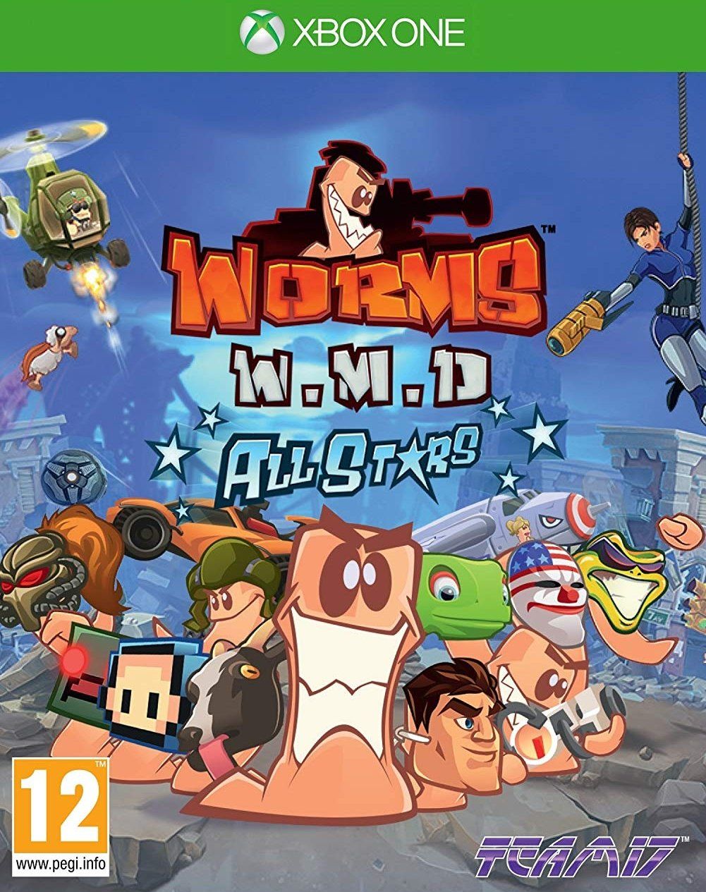 Игра Worms (Червячки) W.M.D. All Stars Русская Версия (Xbox One) – купить в  Москве, цены в интернет-магазинах на Мегамаркет